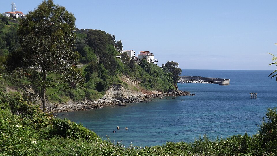 Vista de Lastres, Asturias