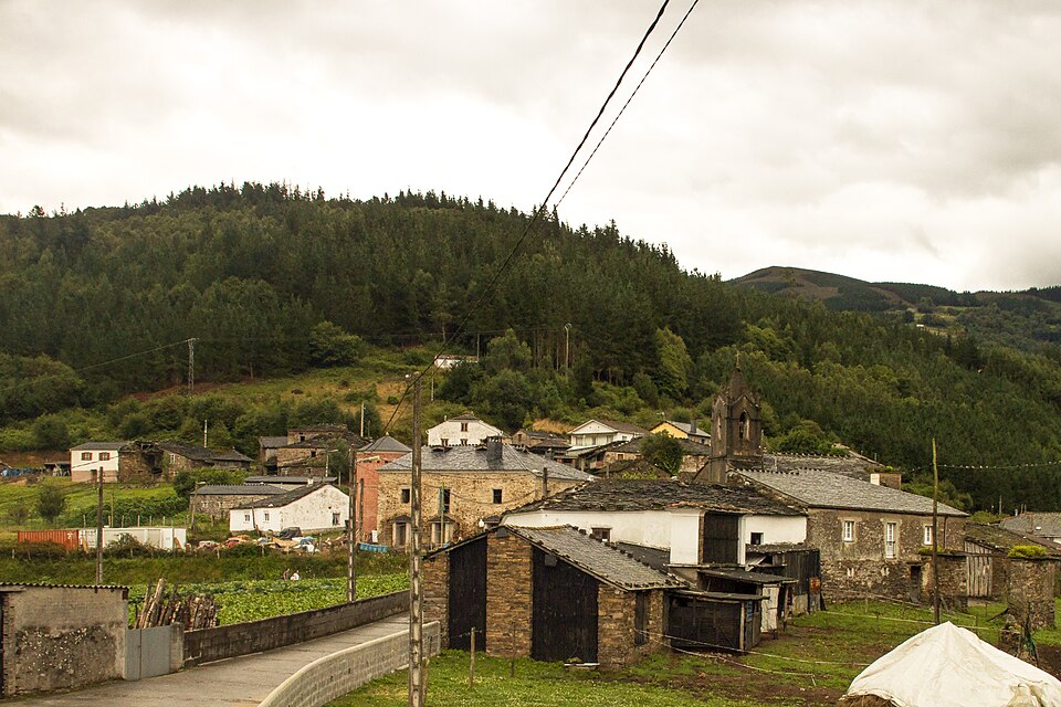 Vista de Taramundi, Asturias
